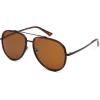 image:imageSOJOS Big Polarized Aviator Sunglasses for Women Men Oversized Aviators Retro Vintage Shades SJ1290Brown TortoiseBrown