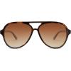 image:imageSOJOS Classic Polarized Aviator Sunglasses for Women Men Retro Trendy Aviators Shades SJ2201Brown TortoiseGradient Brown