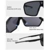 image:imageSOJOS Cycling Sport Glasses for Women Man UV400 Protection Wrap Around Lightweight TR90 Frame Sunglasses SJ2353BlackGrey