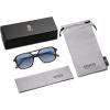 image:imageSOJOS Retro Aviator Sunglasses for Women MenTrendy Rectangle Womens Mens Shades Sun Glasses SJ2202Tortoise FrameBlue Grading Lens