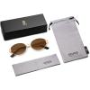 image:imageSOJOS Retro Oval Sunglasses for Women Trendy Classic Shades UV400 Protection SJ1256Shiny GoldGradient Brown