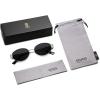 image:imageSOJOS Retro Oval Sunglasses for Women Trendy Classic Shades UV400 Protection SJ1256Shiny SilverGrey Lens