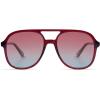 image:imageSOJOS Retro Polarized Aviator Sunglasses Womens Mens Classic 70s 80s Vintage Trendy Square Aviators SJ2174RedRed Gradient Blue