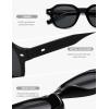 image:imageSOJOS Retro Polygon Round Polarized Sunglasses for Men WomenVintage Italian Acetetace Frame Hand Made Style SJ2667Black