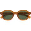 image:imageSOJOS Retro Polygon Round Polarized Sunglasses for Men WomenVintage Italian Acetetace Frame Hand Made Style SJ2667Brown