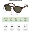 image:imageSOJOS Retro Vintage Polarized Sunglasses Womens Mens 70s 80s Square Panto Style UV400 Shades SJ2662TortoiseGreen