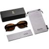 image:imageSOJOS Small Retro Oval Polarized Sunglasses for Women Men 90s Vintage UV400 Protection Tiny Sun Glasses SJ2286Amber TortoiseBrown