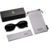 image:imageSOJOS Small Retro Oval Polarized Sunglasses for Women Men 90s Vintage UV400 Protection Tiny Sun Glasses SJ2286BlackGrey