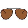 image:imageSOJOS Big Polarized Aviator Sunglasses for Women Men Oversized Aviators Retro Vintage Shades SJ1290Brown TortoiseBrown