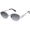 image:imageSOJOS Retro Oval Sunglasses for Women Trendy Classic Shades UV400 Protection SJ1256SilverBlue Lens