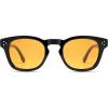 image:imageSOJOS Retro Vintage Polarized Sunglasses Womens Mens 70s 80s Square Panto Style UV400 Shades SJ2662BlackYellow Tint