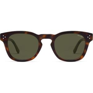 image:imageSOJOS Retro Vintage Polarized Sunglasses Womens Mens 70s 80s Square Panto Style UV400 Shades SJ2662TortoiseGreen