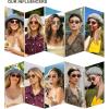 image:imageSOJOS Trendy Oval Polarized Sunglasses for Women Men 80s 90s Chic Retro Vintage Sunnies SJ1248Dark TortoiseCold Brown