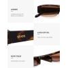 image:imageSOJOS Retro Rectangle Sunglasses for Women Trendy Y2K Chic 90s Shades Lightweight Sunnies SJ2671Brown Frame Brown Lens