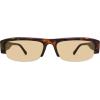 image:imageSOJOS Retro Rectangle Sunglasses for Women Trendy Y2K Chic 90s Shades Lightweight Sunnies SJ2671Green Frame Grey Grading Lens