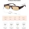 image:imageSOJOS Retro Rectangle Sunglasses for Women Trendy Y2K Chic 90s Shades Lightweight Sunnies SJ2671Green Frame Grey Grading Lens