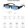 image:imageSOJOS Retro Rectangle Sunglasses for Women Trendy Y2K Chic 90s Shades Lightweight Sunnies SJ2671Tortoise Frame Grey Lens