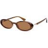 image:imageSOJOS Polarized Oval Sunglasses for Women Chic 90s Vintage UV400 Lightweight Retro Frame Sunnies SJ2676BrownBrown