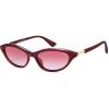image:imageSOJOS Trendy Oval Sunglasses for Women MenFashion Petite Cat Eye Shades Thin Light Weight Rim UV400 Protected SJ2689Red