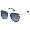 image:imageSOJOS Retro Aviator Square Polarized Sunglasses For Women MenVintage Womens Sun Glasses Shades UV400 SJ2180BlackBlue Grading
