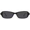 image:imageSOJOS Trendy Polarized Petite Rectangle Sunglasses Womens Mens Retro Skinny 90s Y2K Thin Shades SJ2376Black
