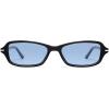 image:imageSOJOS Trendy Polarized Petite Rectangle Sunglasses Womens Mens Retro Skinny 90s Y2K Thin Shades SJ2376Blue