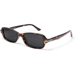 image:imageSOJOS Trendy Polarized Petite Rectangle Sunglasses Womens Mens Retro Skinny 90s Y2K Thin Shades SJ2376Tortoise