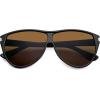 image:imageSOJOS Trendy Oversized Sunglasses for WomenRetro Big Large Shades Sun Glasses SJ2708Black Frame Brown Lens