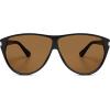 image:imageSOJOS Trendy Oversized Sunglasses for WomenRetro Big Large Shades Sun Glasses SJ2708Black Frame Brown Lens
