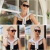 image:imageSOJOS Trendy Oversized Sunglasses for WomenRetro Big Large Shades Sun Glasses SJ2708Black Frame Grey Lens