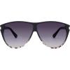 image:imageSOJOS Trendy Oversized Sunglasses for WomenRetro Big Large Shades Sun Glasses SJ2708Black Grading Grey Pattern Frame Grey Grading Lens