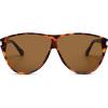 image:imageSOJOS Trendy Oversized Sunglasses for WomenRetro Big Large Shades Sun Glasses SJ2708Tortoise Frame Brown Len