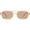 Light Brown Frame Brown Lens