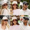 image:imageSOJOS Classic Baseball Cap Unisex Adjustable Lightweight Breathable Structured 3D Embroidery Hat One Size Fits MostWhite