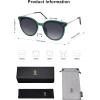 image:imageSOJOS Classic Trendy Round Sunglasses Womens Mens Oversized Large Shades UV400 Vacation Sunnies SJ2068GreenGrey