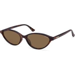 image:imageSOJOS Trendy Polarized Oval Sunglasses for Women Retro Chic 90s Shades Lightweight Sunnies SJ2656Tortoise Frame Brown Lens