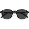 image:imageSOJOS Acetate Square Polarized Sunglasses Women Men Retro Handmade Rectangular Lightweight Sun glasses SJ3121BlackGrey