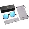 image:imageSOJOS Sunglasses for Women Men Vintage Style Shades SJ2157BlackBlue