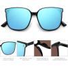 image:imageSOJOS Sunglasses for Women Men Vintage Style Shades SJ2157BlackBlue