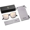 image:imageSOJOS Sunglasses for Women Men Vintage Style Shades SJ2157BlackRose Gold Mirrored