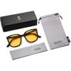 image:imageSOJOS Sunglasses for Women Men Vintage Style Shades SJ2157BlackYellow