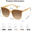 image:imageSOJOS Sunglasses for Women Men Vintage Style Shades SJ2157BrownBrown