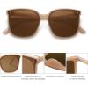 image:imageSOJOS Sunglasses for Women Men Vintage Style Shades SJ2157BrownBrown