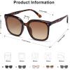image:imageSOJOS Sunglasses for Women Men Vintage Style Shades SJ2157BrownGradient Brown