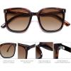 image:imageSOJOS Sunglasses for Women Men Vintage Style Shades SJ2157BrownGradient Brown