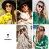 image:imageSOJOS Sunglasses for Women Men Vintage Style Shades SJ2157ClearPink