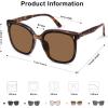 image:imageSOJOS Sunglasses for Women Men Vintage Style Shades SJ2157TortoiseBrown