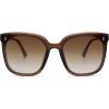 image:imageSOJOS Sunglasses for Women Men Vintage Style Shades SJ2157Transparent BrownGradient Brown