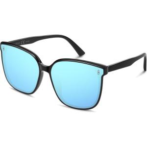 image:imageSOJOS Sunglasses for Women Men Vintage Style Shades SJ2157BlackBlue