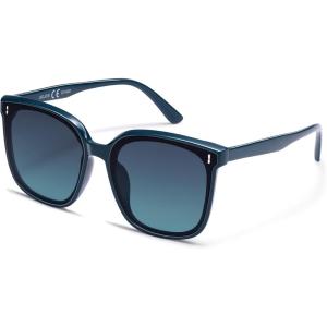 image:imageSOJOS Sunglasses for Women Men Vintage Style Shades SJ2157BlueGradient Blue